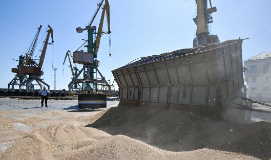 На Украине отметили резкое снижение экспортного потенциала портов
