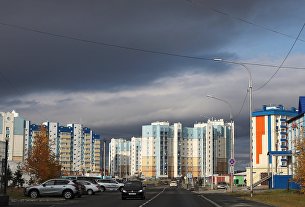 Современная жилая застройка в Салехарде