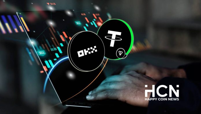 Криптобиржа OKX добавила поддержку стейблкоина USDT на блокчейне TON