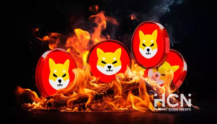За сутки скорость сжигания Shiba Inu выросла на 106,000%