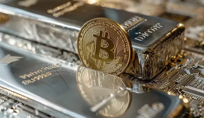 Спрос на сырьевые активы повысил курс серебра на 5,56% до $84,77 • Happy Coin News