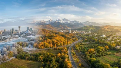 картинка, сгенерированная с помощью ИИ, Астана, Алматы, Шымкент, Казгидромет, погода, прогноз